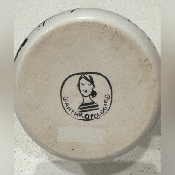Anthropologie "My Kind Of Person" People
Sketch Mug Turquoise Interior - Retired - Picture 8 of 8
